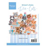 Marianne Design - Eline's Cats- die cuts - 25 stuks