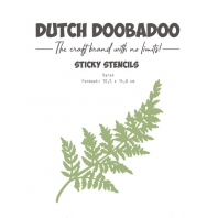 Dutch Doobadoo - Sticky Stencil Fern A6