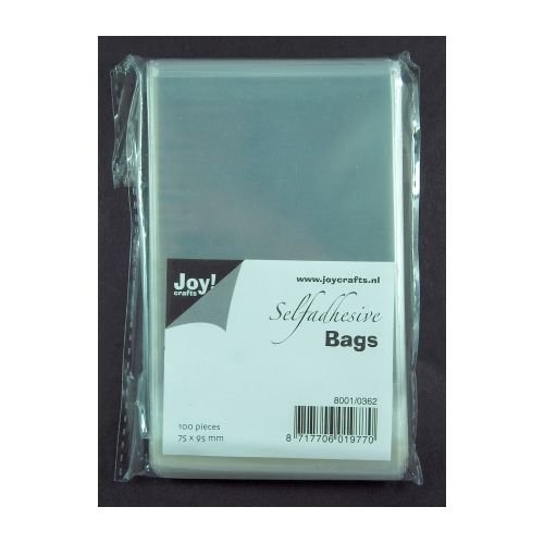 Zelfklevende zakjes 75x95 mm 30st