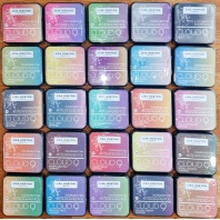 Lisa Horton - Dye/Pigment Ink Interference - Cloud 9  - complete set 24 stuks + Night Sky