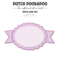 Dutch Doobadoo Card Art Scallop Label A5