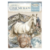 Stamperia - Silent Sea - Ephemera - 28 stuks