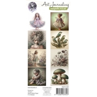 Fairybells 3-D setje Fairies groen-lila-zalm