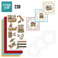 Stitch and Do 238 - Yvonne Creations - Farm Friends