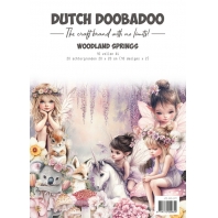 Dutch Doobadoo Collage peperset Woodland Springs