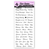 Art Impressions - Just for her Set 6039