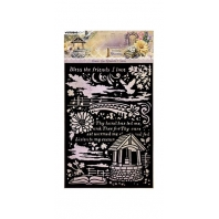 Studio Light - Growing Blooming - Bless the Friends I Love - Mask A5