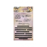 Studio Light - Growing Blooming - Clearstamp Ter bemoediging