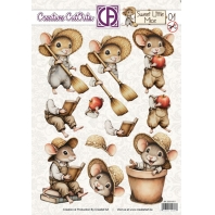 Creative Cut Outs - Sweet Little Mice 01