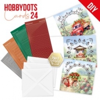 Hobbydots Cards 24 - Berries Beauties - Strawberries