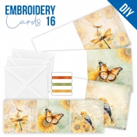 Embroidery Cards 16 - Berries Beauties - Blooming Sun