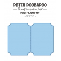 Dutch Doobadoo - Dutch Foldcard Art - 2 luik ticket 