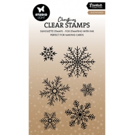 Studio Light Christmas Clear stamps - Snowflakes 