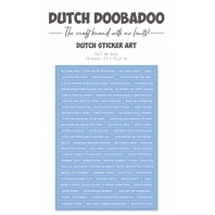 Dutch Doobadoo - Dutch Sticker Art - Sail me away