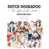 Dutch Doobadoo Dutch Die -cuts - Waves of the sea ( 31 stuks ) 