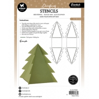 Studio Light 3D Tree Box Christmas Stencil