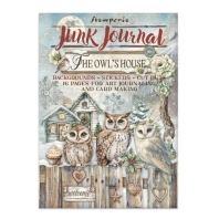 Stamperia The Owl's House Junk Journal Background, Stickers, Cut-Out's