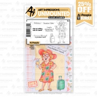 Art Impressions - Cruising Carol 6075