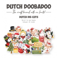 Dutch Doobadoo Dutch die-cuts Christmas in a cup ( 22 stuks )