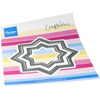 Marianne Design Craftables stencil - Open star set