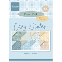 Marianne Design Pretty Papers bloc Cozy Winter A4