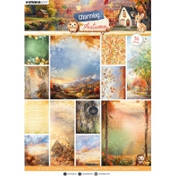 Studio Light - Charming Autumn - Designer Paper Pad Background