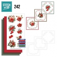 Stitch and Do 242 - Yvonne Creations - Floral Christmas