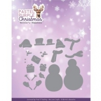 Berrieâ€™s Beauties - Pastel Purple Christmas - Cutting Dies - Pastel Snowman