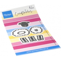 Marianne Design - Craftables stencil Sheep by Marleen