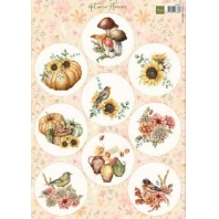 Marianne Design - knipvel Autumn Flowers