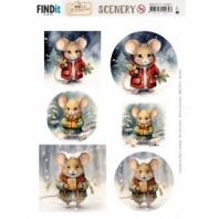 Berries Beauties - Gifted little Mice Scenery