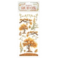 Stamperia - Whispering Woods - Rub on - Oak