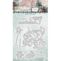 Studio Light - Christmas Blush Cutting Die Merry Christmas