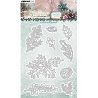 Studio Light - Christmas Blush Cutting Die Christmas Greens