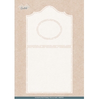 Card Deco Essentials Folding Card Stencil - Lovely Lilacs Square