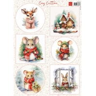 Marianne Design knipvel Cosy Critters