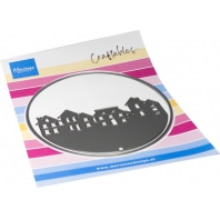 Marianne Design Craftables Stencil Silhouette - village 