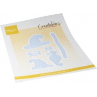 Marianne Design Creatables Stencil Witch hats & broomstick