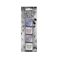 Tim Holtz Distress Mini Oxide Ink Pads #11(blueprint sketch-victorian velvet-dusty concord-old paper