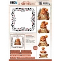 Berries Beauties - 3D Hobbydots Sheet - Gnomie Holliday 1