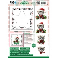 Berries Beauties - 3D Hobbydots Sheet - Very Furry Christmas 2