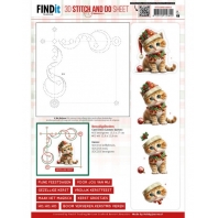 Berries Beauties - 3D Stitch and Do  Sheet - Very Furry Christmas 2