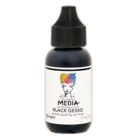 Ranger - Dina Wakley Media - Black Gesso 29ml