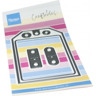 Marianne Design - Craftables stencil Medium Tag