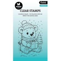 Studio Light - Clear Stamp Essentials - Winter Bear
