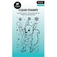 Studio Light - Clear Stamp Essentials - Ice Skating