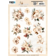 Berries Beauties - Cozy Winter - 3D Knipvel Cozy Flowers