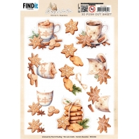 Berries Beauties - Cozy Winter - 3D Push out Cozy Cookies