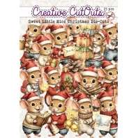 Creative Cut Outs - Sweet Little Mice Christmas Die-cuts ( 23 stuks ) 