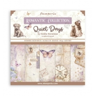 Stamperia - Romantic Collection - Quiet Days 20,3x20,3cm